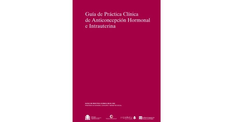 Guía de Práctica Clínica SNS de Anticoncepción Hormonal e Intrauterina